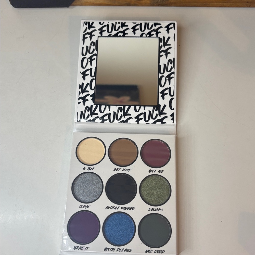 BH cosmetics “F Off” eye shadow palette